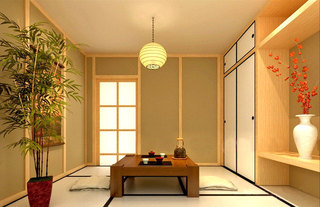 禅韵日式风格茶室设计