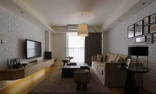 中式风格二居室90平米装修效果图