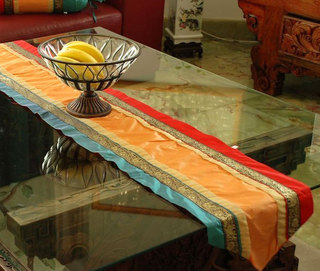 雅致中国风条纹餐桌桌旗