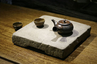 茶韵禅心石器茶台