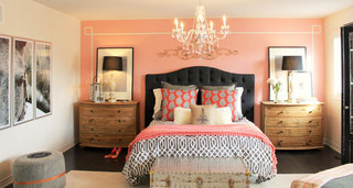 欧式粉色卧室设计