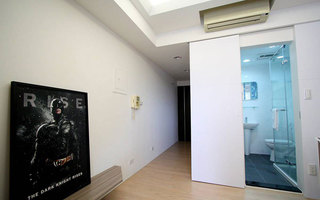 现代简约风格一居室50平米设计图纸