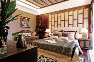 异域迷情东南亚风格卧室设计