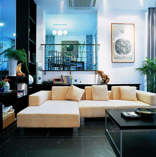 舒适新中式客厅沙发