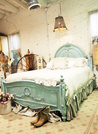 美式风格怀旧卧室