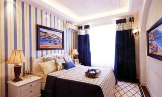 清新地中海风情卧室设计
