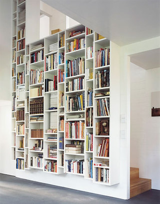 家居书架墙设计
