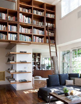 家居书架墙设计