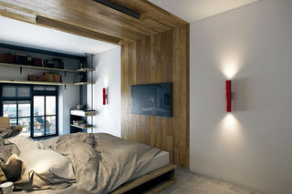 20平米超小户型卧室设计