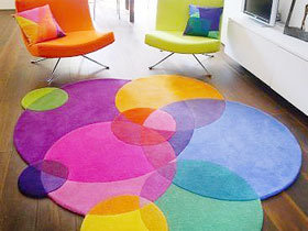 简单中的舒适 18款客厅地毯设计