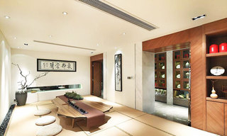 140平米法式装修风格休息室设计