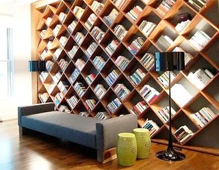 造个书墙开启家居图书馆