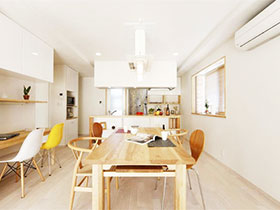 自然系日式装修风格 70平米舒适生活