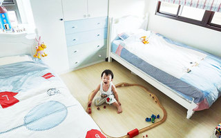 115平米舒适日式风格儿童房设计