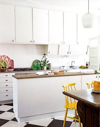 白色明亮纯净厨房设计
