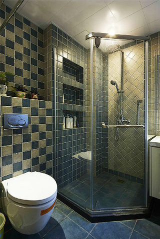 80平米装修效果图淋浴房设计