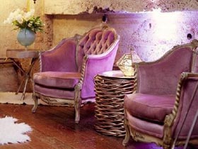 心中梦幻的紫色 11个室内装修效果图片