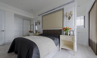 美式别墅温馨卧室装修效果图