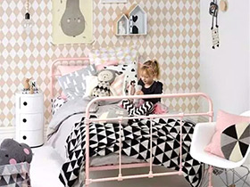 公主养成记 15个北欧风格可爱儿童房装修