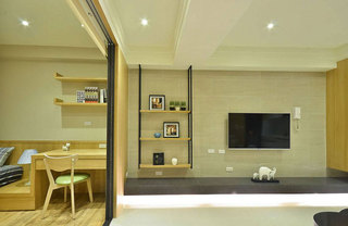 50平日式二居客厅设计