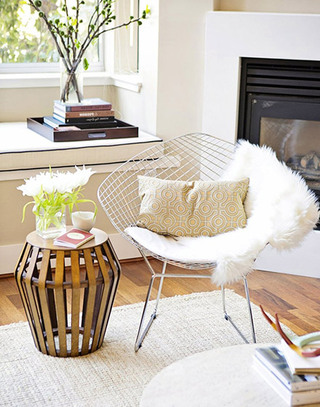 美式风格客厅单人椅图片