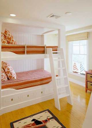 儿童房高低床设计布置图