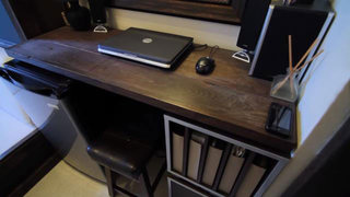 7平米超小户型书桌收纳设计