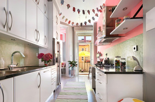 148平北欧风格公寓厨房装修设计
