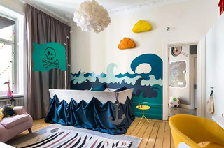活力梦幻主题北欧风 公寓儿童房设计