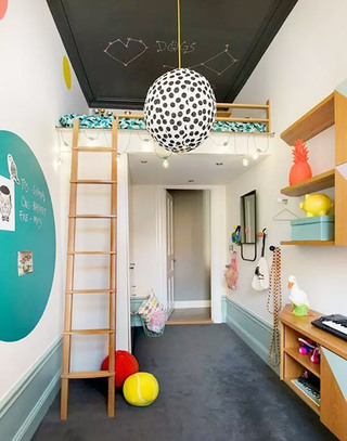 148平北欧风格公寓儿童房装修效果图