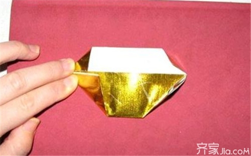 折纸DIY 金元宝的折法图解