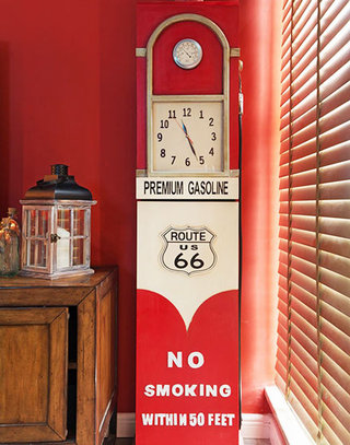 复古美式家居 创意钟表效果图