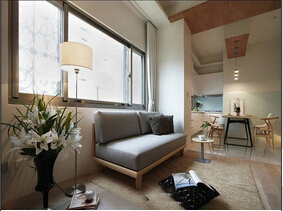 舒适空间最优化设计  我家的日式二居室很温馨