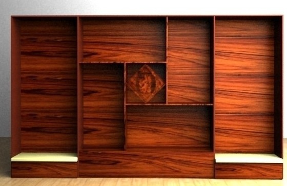 木制展柜设计