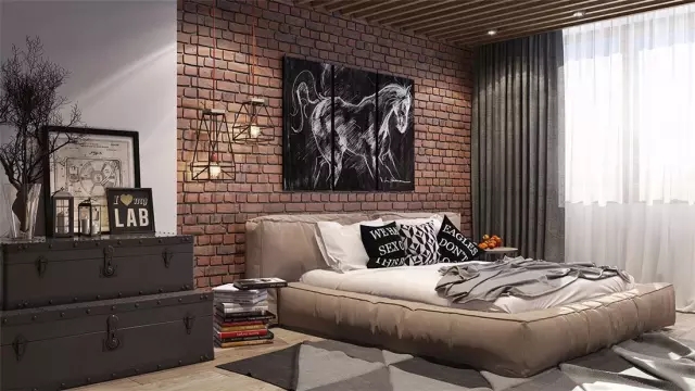电视背景墙和卧室贴文化石可以吗？
