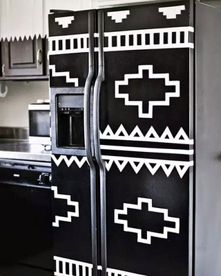 厨房双开门冰箱设计图