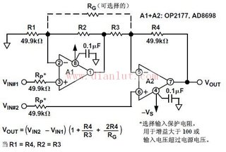 仪表放大器的设计要点