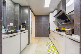 140平简约三居室厨房装修设计
