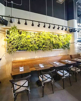 绿植主题餐厅装修效果图
