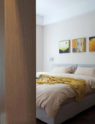 135㎡现代风格两居室卧室图片