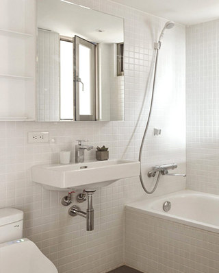 22平米超小公寓浴室台盆图片