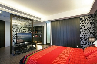 简约风格三居室装修 宜居&时尚的效果卧室效果图