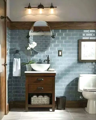 中式风格浴室装修效果图