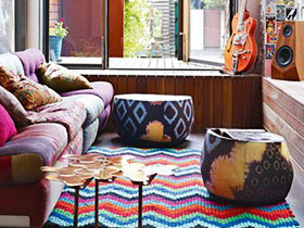 10个客厅特色地毯效果图 尽显异域风情