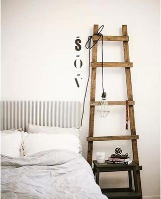 梯子床头灯图片