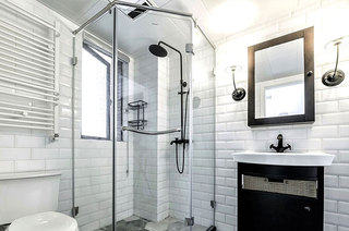 95平三居室装修淋浴房设计