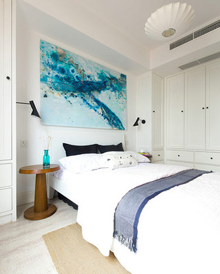188平北欧风格公寓卧室地毯图片