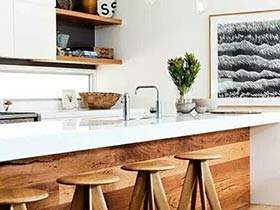 11个木质厨房间装修效果图 清新又整洁
