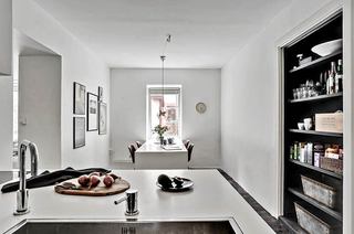 72平单身公寓装修开放式厨房