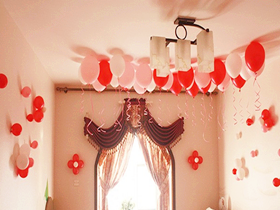气球婚房装饰要点有哪些 怎样用气球布置婚房